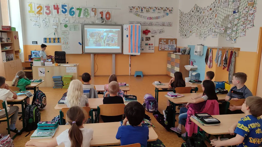 26.5. Prezentace cyklodobrodružství ve 2.třídě